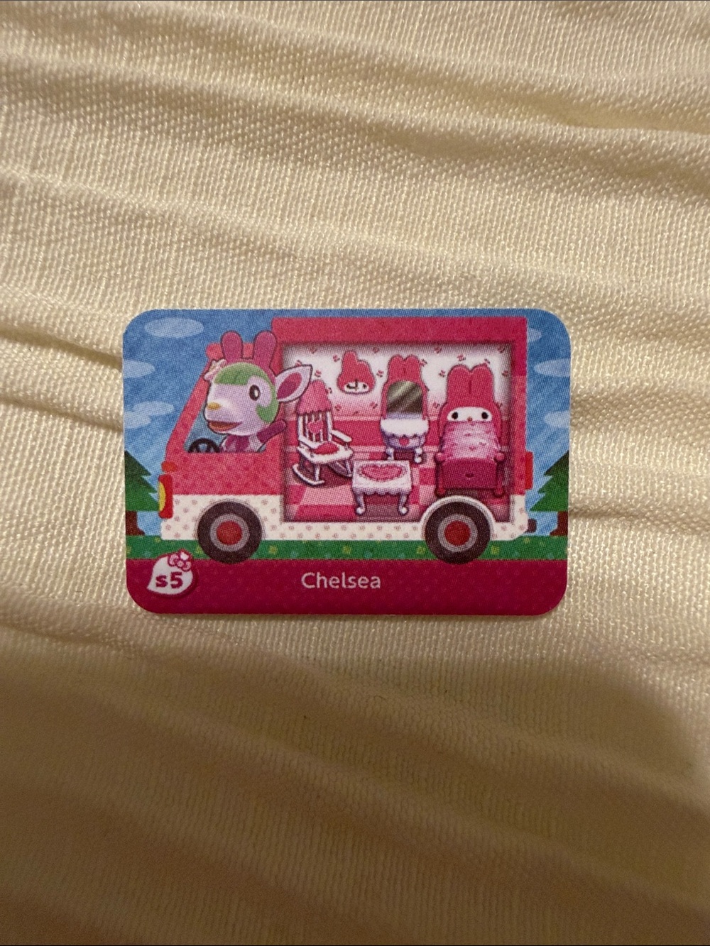 Chelsea Sanrio Animal Crossing Amiibo Card Unofficial Mini NFC Villager